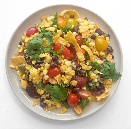 Corn Salad With Crispy Pepperoni and Bright Lime-Cumin Dressing