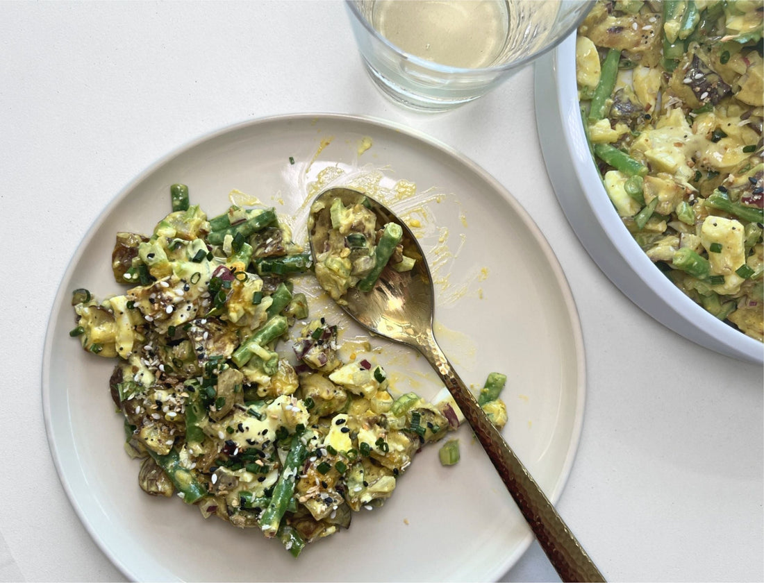 Roasted Potato Salad With Everything Bagel Seasoning