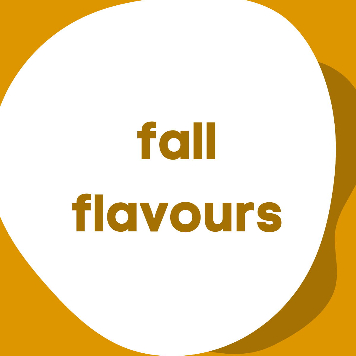 fall flavours