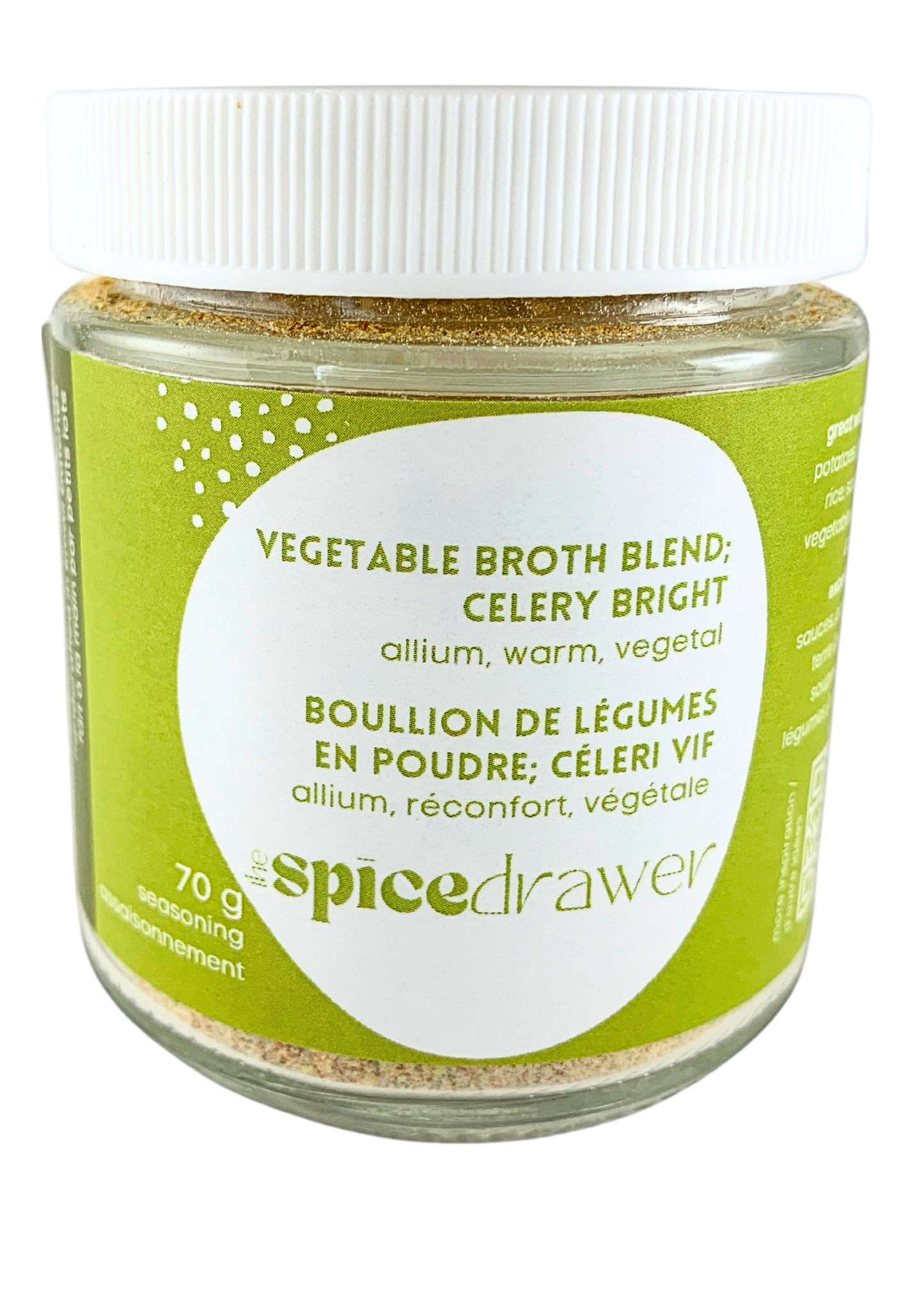 VEGETABLE BROTH BLEND: CELERY BRIGHT