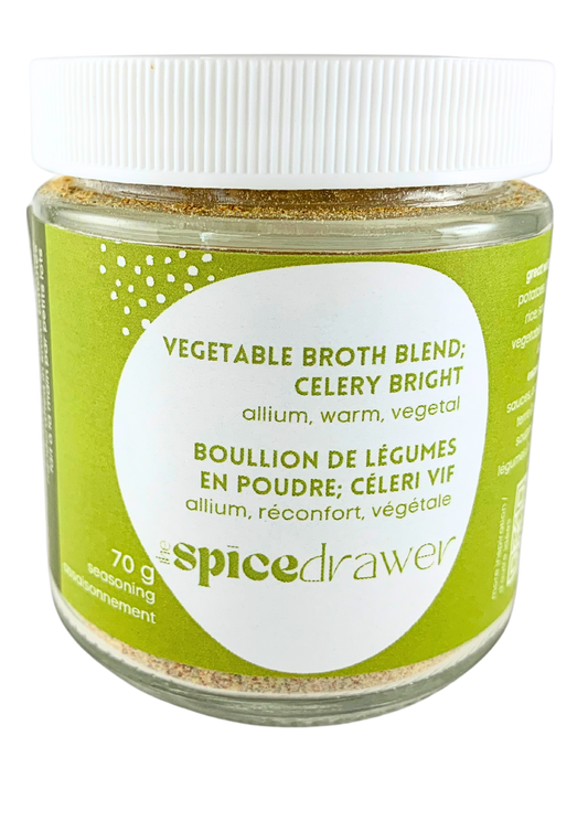 VEGETABLE BROTH BLEND: CELERY BRIGHT